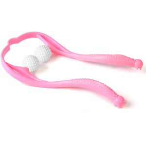 Dual Trigger Punt Zelf-Massager Tool Druk Verlichten Thuis Kantoor U Vormige Hand Roller Handleiding Nek En Schouder therapeutische