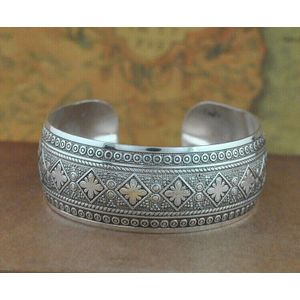 Jshine Bohemian Sieraden Vintage Vrouw Armband En Armbanden Antiek Zilver Kleur Vrouwen Armbanden Bangles Etnische Brede Manchet Bangle
