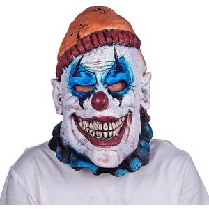 Scary Killer Insano Gezicht Overhead Latex Halloween Masker