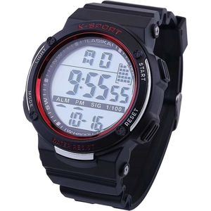 Multi Functie Lichtgevende Waterdichte Sport Horloge Mode Elektronische Horloge mode gif horloge Outdoor sport horloge