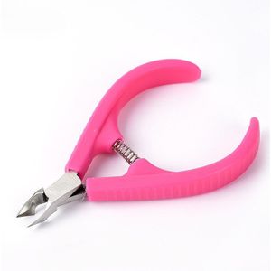 1Pc Professionele Nagelknipper Nipper Rvs Nail Cutter Trimmen Teen Vinger Cuticula Tang Schaar Manicure Nail Arttool