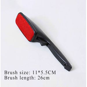 Voor Kleding Draaibaar Stomerij Borstels Stofverwijdering Ontharing Borstel Multi Purpose Abs Plastic/Lint Zwart Rood 1 stuks