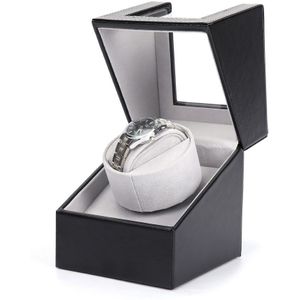 Turnfinger Mode Eenvoudige Houten Mute Automatische Roterende Horloge Box High-End Luxe Professionele Elegante