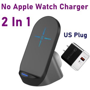 Tongdaytech 15W 3in1 Qi Snelle Draadloze Oplader Voor Apple Horloge 5 4 3 2 1 Opladen Dock Station Voor iphone 8 Pus Xr Xs 11 Pro Max