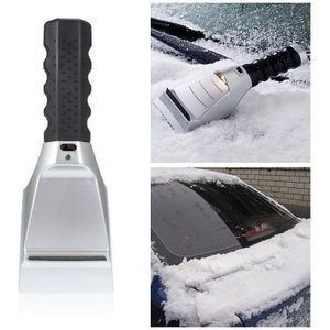 12V Auto Sneeuwschuiver Voorruit Ijs Glas Schraper Borstel Voor Auto Elektrische Verwarmde Auto Ice Schraap Voorruit Ontdooien schoon