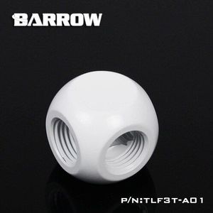 BARROW X3-Way X4-Way Kubieke Adapters G1/4 "3 Path/4 Path waterkoeling accessoires cooler 3- manier Zwarte Siver Gold Metalen Fitting