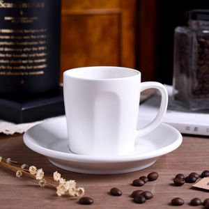 Beknopte Stijl Capucino Latte Koffie Winkel Coffe Cup Schotel Set Huishouden Thee Mok Tasse Cafe Tazas Desayuno