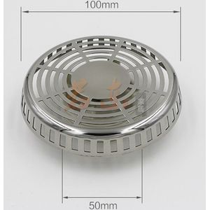 Bad Drains Mesh Sink Haar Filter Rvs Badkamer Afvoer Gat Metalen Kanaal Kunstmatige Filter Bad filter cover