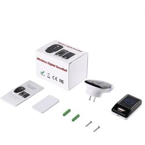 Energiebesparing Een Touch Sensor Knop Ultra-Lange Afstand Controle Optionele Waterdichte Zender Draadloze Digitale Deurbel