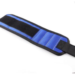 Magnetische Polsband Draagbare Gereedschapstas Magneet Elektricien Pols Tool Riem Schroeven Nagels Boren Armband Voor Reparatie Tool