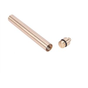 Ultralight Draagbare Titanium Legering Pillendoosje Container voor Reizen Waterdichte Pocket Tandenstoker Houder Afdichting Fles