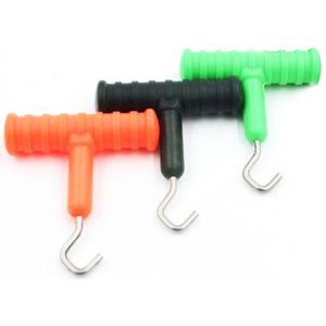 3 Stks/partij Vislijn Knoop Puller Rvs Vissen Hair Rig Vishaak Maken Knopen Gereedschap Karper Pesca Vissen Accessoires