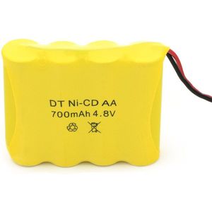 1/2/4/8x Oplaadbare 4.8 V 700Mah Ni-Cd Aa Batterij Pack Voor Remote controle Speelgoed Elektrische Auto SM-2P Plug Nicd 4.8 V Volt Bateria