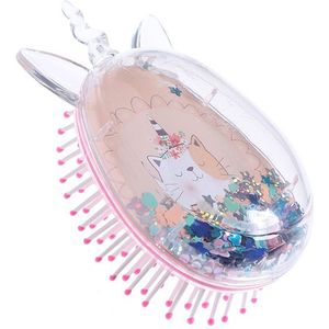 Eivorm Eenhoorn Anti Statische Massage Haarborstel Steil Haar Borstel Anti-Knopen Haar Smoothing Kam Styling Tools