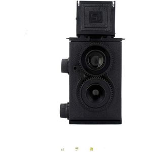2022 Kinderen En Volwassenen Diy Dubbele Lens Montage Camera Retro Nostalgische Dubbele Reflectie Film Camera Verrekijker Camera Tlr