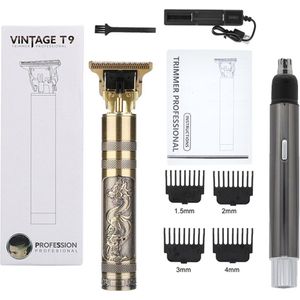Nicare Tondeuse Voor Mannen Cordless Haar Snijmachine Keramische Blade Baard Trimmer Oplaadbare Man Haircut Grooming