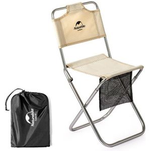 Naturehike Draagbare Ultralight Outdoor Camping Stoel Kruk Vissen Strand Picknick Aluminium Klapstoel NH18M001-Z