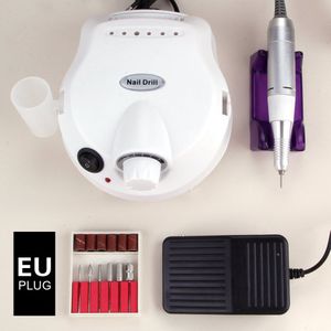 30000Rpm Manicure Set Elektrische Nail Boor Machine Pedicure Gereedschap Professionele Nail Art Bestanden Met Frezen Keramische Cutter