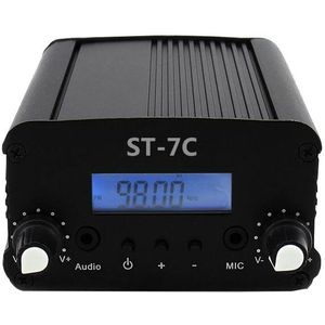 1W/7W ST-7C 76-108Mhz Stereo Pll Fm-zender Uitzending Radio Station