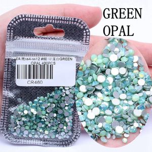Opal Kleuren 400Pcs Mix Maten Van Ss4-ss12 Niet Hotfix Crystal Glas Plaksteen Nail Art Diy Sieraden Kleding Maken