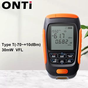 Onti 4in1 Li-Lion Batterij Optische Power Meter Visual Fault Locator Netwerkkabel Test Glasvezel Tester 5Km 15Km 30Km Vfl