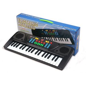 Kinderen Educatief Muziekinstrument Speelgoed 37 Keys Multi-Functionele Elektronische Toetsenbord Met Microfoon Voor Kinderen Beginners