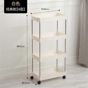 Organizer Woonkamer Keuken Badkamer Для Кухни Plastic Kloof Opslag Beweegbare Plank