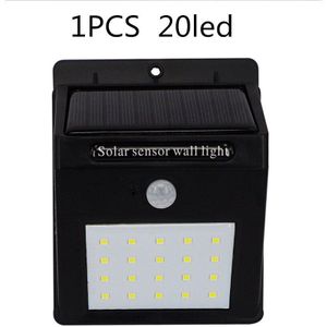 48LED Pir Motion Sensor Zonne-energie Licht Wandlampen Beveiliging Outdoor Verlichting Tuin Lamp Waterdicht Pathway Solar Lampen