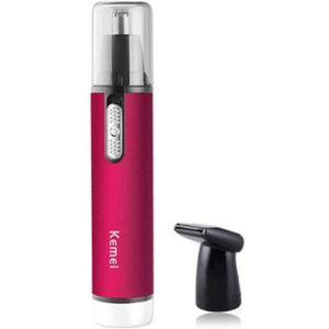 4in1 Neus Haar Trimmer Baard Trimmer Voor Mannen Wenkbrauw Neus Trimmer Voor Facial Stoppels Oor Schoner Ontharing Aa Batterij aangedreven
