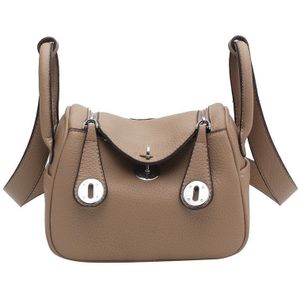 Luxe Handtas Vrouwen Tassen Effen Kleur Kussen Schoudertassen Vintage Zachte Hand Purse Vrouwen Crossbody Tas