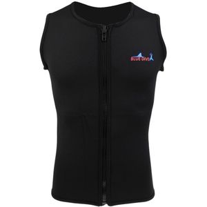 Wetsuits Top Premium Neopreen 2Mm Wetsuit Vest Rits Voor Duiken Surfen Kitesurfen Sml Xl xxl