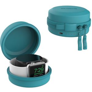 Smatree 3000 Mah Beschermende Fast Opladen Case Houder Dock Voor Iwatch Serie 5/4/3/2/1 Zwart voor Apple Horloge 38 Mm/42 Mm