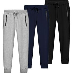 Heren Joggers Casual Broek Fitness Mannen Sportkleding Trainingspak Bodems Skinny Joggingbroek Broek Zwart Sportscholen Jogger Trainingsbroek