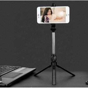Fangtuosi 3 In 1 Draadloze Bluetooth Selfie Stick Opvouwbare Handheld Monopod Statief Met Afstandsbediening Sluiter Voor Xiaomi Huawei Telefoon