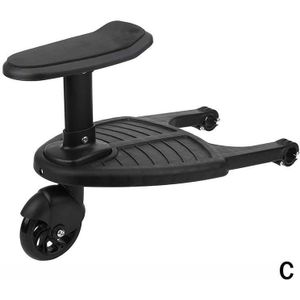Tubiaz Buggy board met zitting, Kiddy Board treeplank, universele