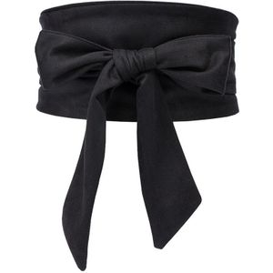Aecibzo 9 Kleuren Suede Taille Riemen Brede Corset Cinch Jurk Riemen Cumberbanden Strik Zelf Tie Wrap Rond Obi Taille Band