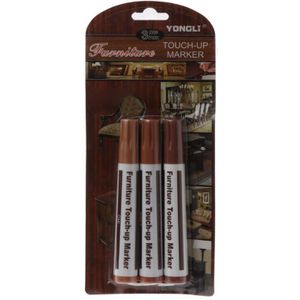 Hout Reparatie Systeem Kit Filler Sticks Touch Up Marker Meubilair Scratch Fix