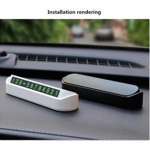 Auto Styling Telefoonnummer Kaart Sticker voor opel astra h volkswagen polo toyota hyundai solaris opel astra j lancer x kia rio