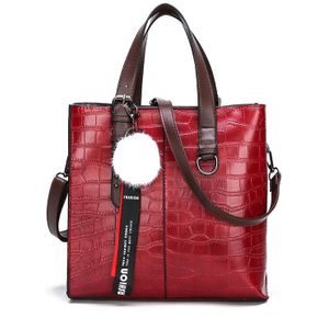 Luxe Handtassen Vrouwen Tassen Effen Lederen Hanger Tote Schoudertas Mode Crossbody Tassen Voor Vrouwen