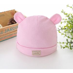 Pasgeboren Caps Hoed Restonic Cap Levert Pure 0-9 Maanden Katoen Kant En Kind Baby Meisje Pastorale Stijl Wit roze Bloemen