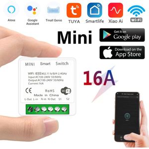 Smart WiFi-aansluiting EU Type E draadloze afstandsbedieningsaansluiting Oplaadadapter Smart Home-stopcontact kopen vanaf een prijs van 12