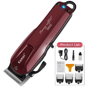 Kemei - KM-2600 - Elektrische Tondeuse - Professioneel - 3W