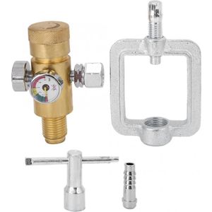 0.01-0.15MPa Acetyleen Gas Drukregelaar Air Flow Regulator Gauge Meter Mini Druk Relulator Professionele Val