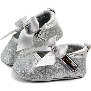 Gloednieuwe Pasgeboren Baby Meisjes Baby Soft Sole Crib Schoenen Peuter Sneakers Lederen Schoenen 9-18M Prinses