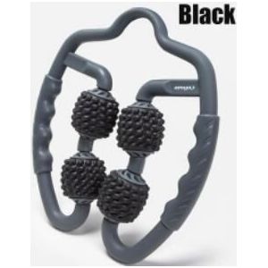 U Vorm Trigger Punt Massage Roller Voor Arm Been Nek Spierweefsel Voor Fitness Gym Yoga Pilates Sport 4 Wiel
