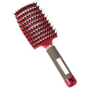 Mode Haar Hoofdhuid Massage Kam Vrouwen Nat Krullend Ontwarren Haar Borstel Voor Salon Kappers Styling Tools