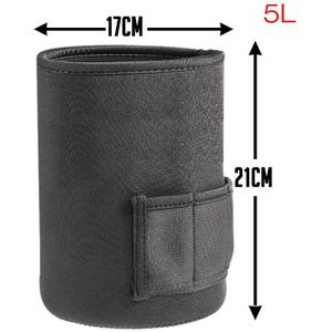 Keg koeler jas Isolatie Vaatje Jas Houden Uw Bier Koude Mini Grower Neopreen Parka 2L/5L met Ruimte Pocket voor Co2 Cartridge