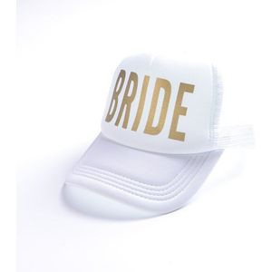 BRUID SQUAD Bachelor Vrouw Snapback Caps Hip Hop Branded Baseball Mesh Cap Wedding Party Man Verstelbare Gouden Brief Roze Kleur