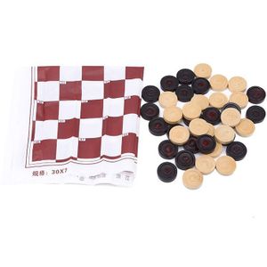 Internationale Checkers Educatief Speelgoed Strategie Spel De Standaard Concurrentie Voor De Plastic Schaakspel Speciale