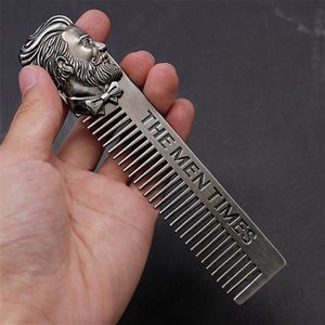 multifunctionele Cool Mannen Baard Vormgeven Template Rvs Baard Kam Mannen Baard Trim Tool Haar Styling